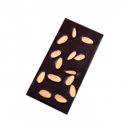 Tablette chocolat noir amandes